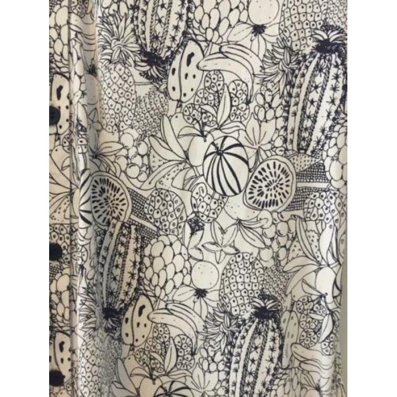 Expresso jurkje blousejurk wit/ donkerblauw maat 34