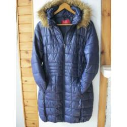 LIV Winter damesjas donkerblauw maat 42-44