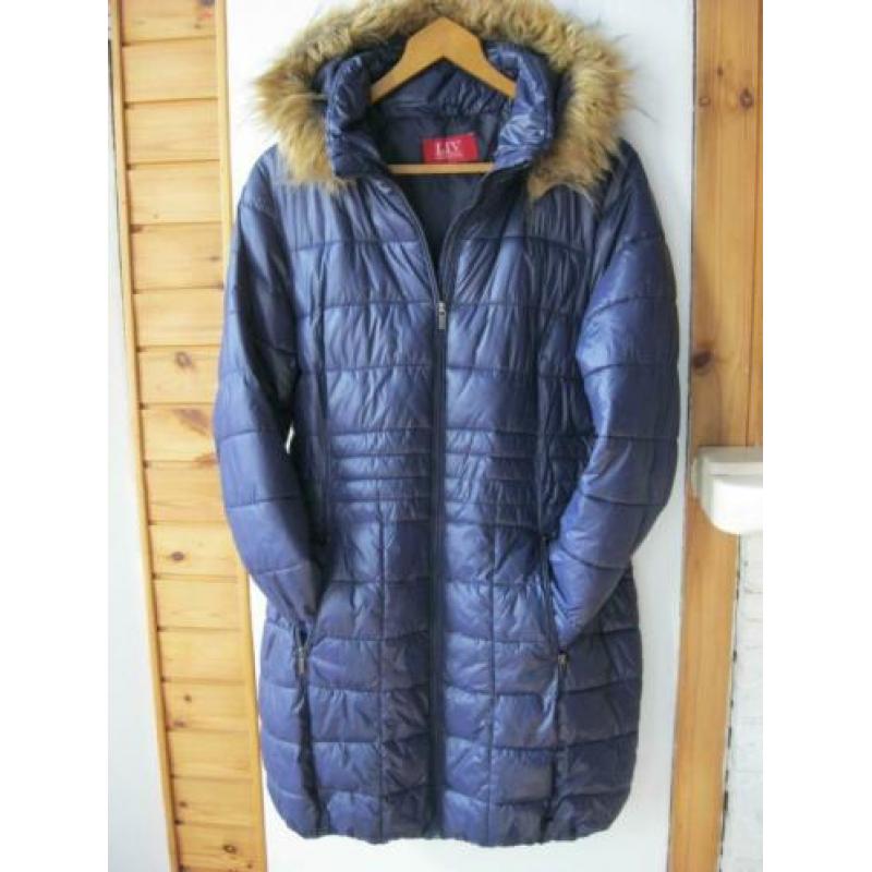 LIV Winter damesjas donkerblauw maat 42-44