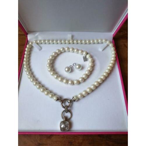 Prachtige setTi Sento, zinzi. Ketting, armband hangers.