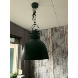 Industriële hanglamp, kleur petrol
