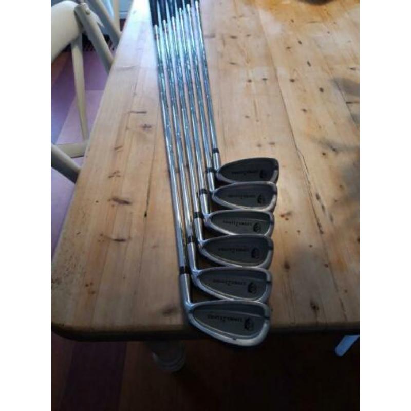 Heren golfclubs Links2Links 6 clubs 4,5,6,7,8 en pw