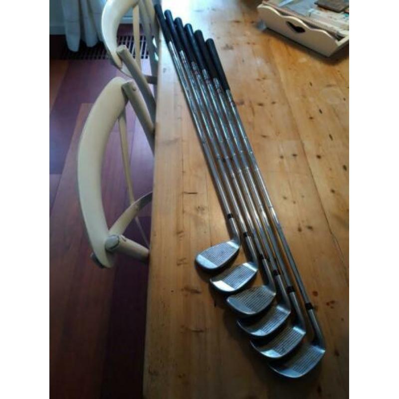 Heren golfclubs Links2Links 6 clubs 4,5,6,7,8 en pw