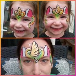 Schmink & glittertattoos