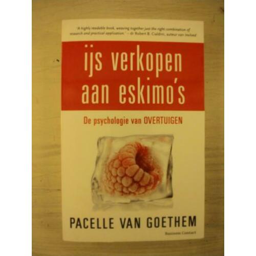 Ijs verkopen aan eskimo's, Pacelle van Goethem