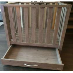 Twf box Robin kleur grijs inclusief boxmatras
