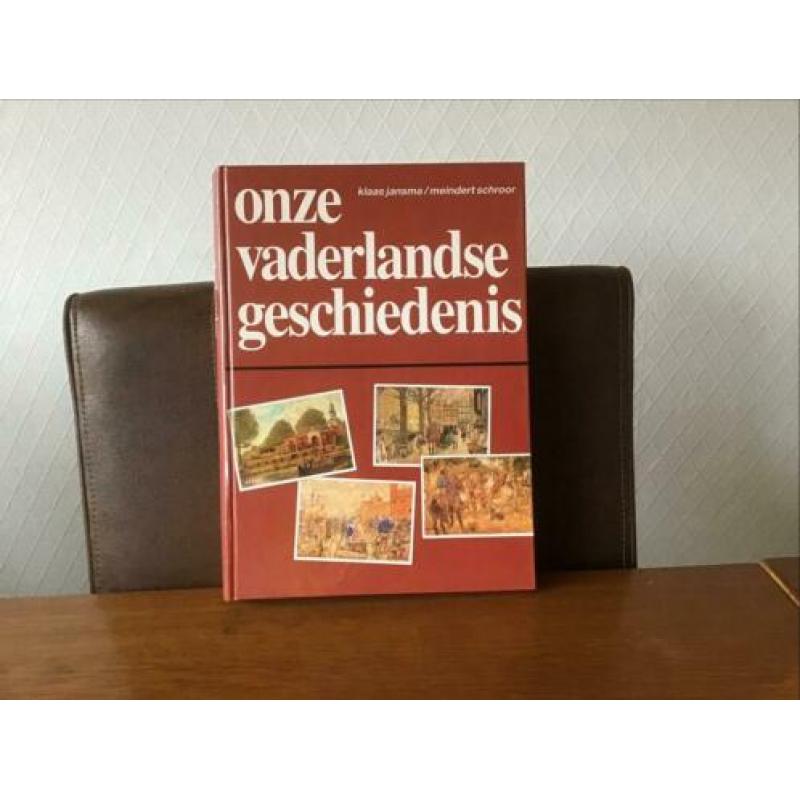 Onze vaderlandse geschiedenis. Pracht boek! Prima staat!