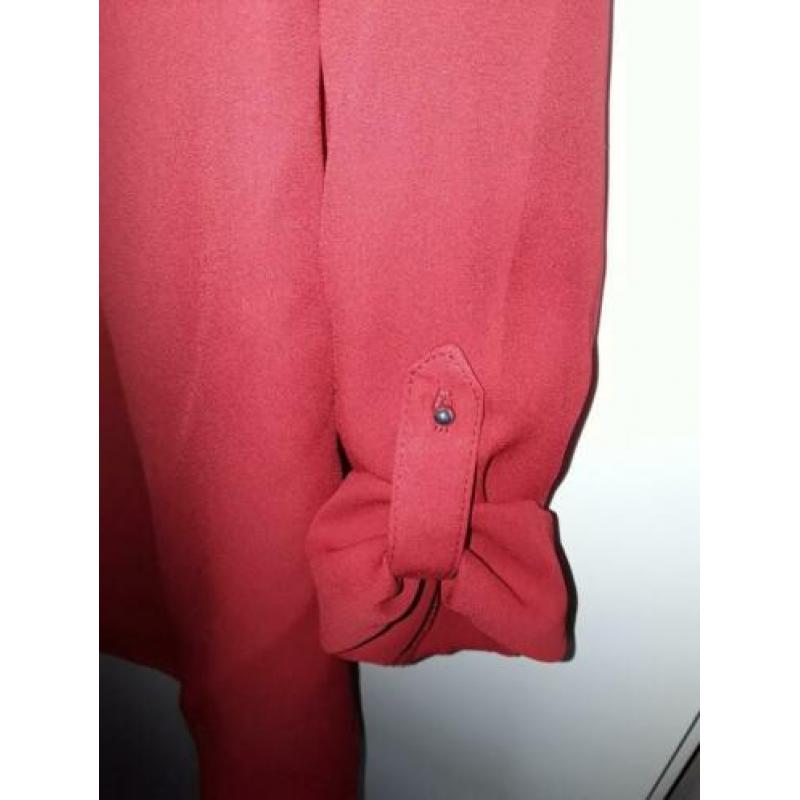 Yessica tuniek blouse rood maat 48