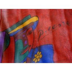 Langwerpige voile sjaal van Picasso