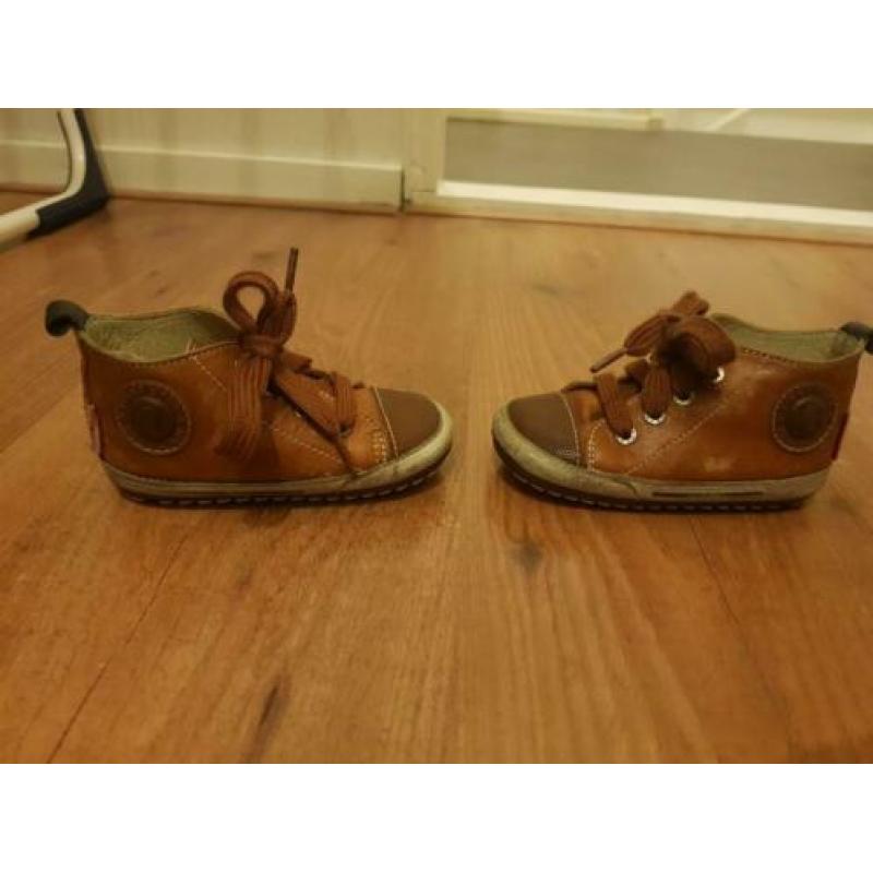 Shoesme schoentjes maat 21 jongen cognac