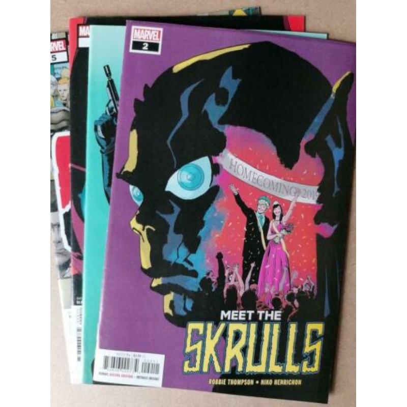 Meet the Skrulls 1 tm 5 MARVEL COMICS