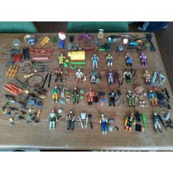 Grote partij GI Joe figuren met accessoires, GIJOE, G.I.Joe