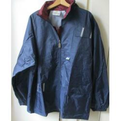 Blauw Anuy regenpak maat L