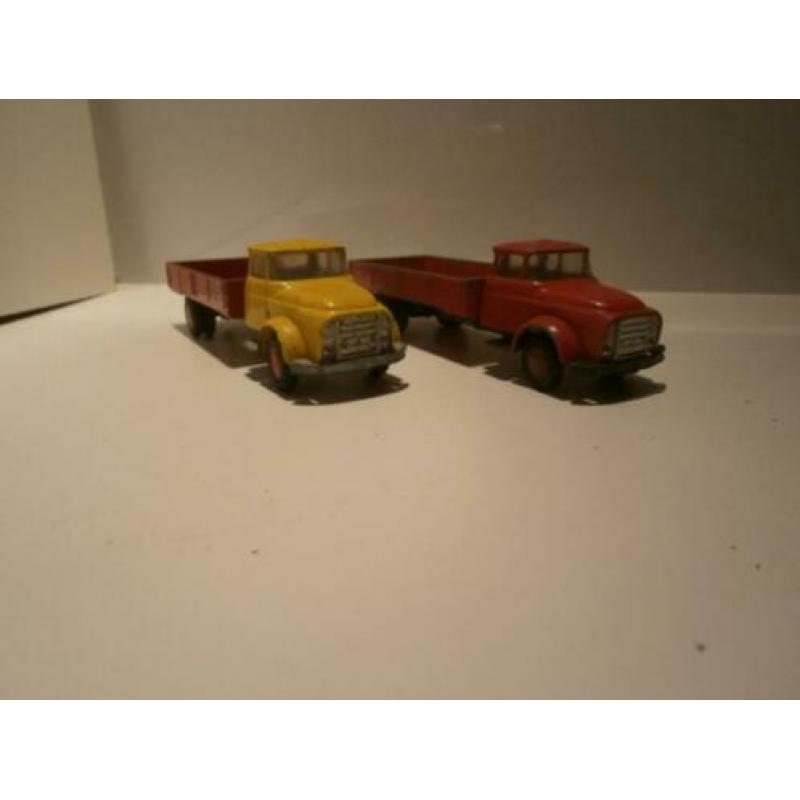 Lion Car 2x DAF torpedo opknappers/onderdelen Lion Toys