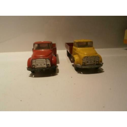 Lion Car 2x DAF torpedo opknappers/onderdelen Lion Toys