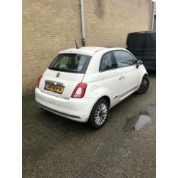 Fiat 500 1.2 2017 Wit - panorama dak , grootscherm
