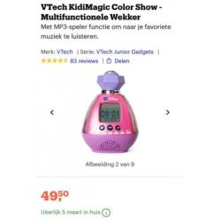 Vtech KidiMagic wekkerradio