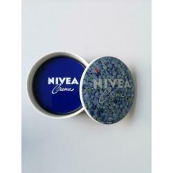 Nivea NIVEA creme pot porselein bewaardoos reclame vintage