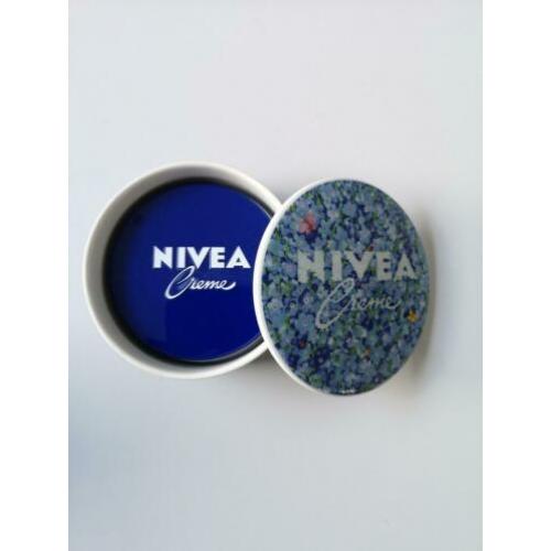 Nivea NIVEA creme pot porselein bewaardoos reclame vintage