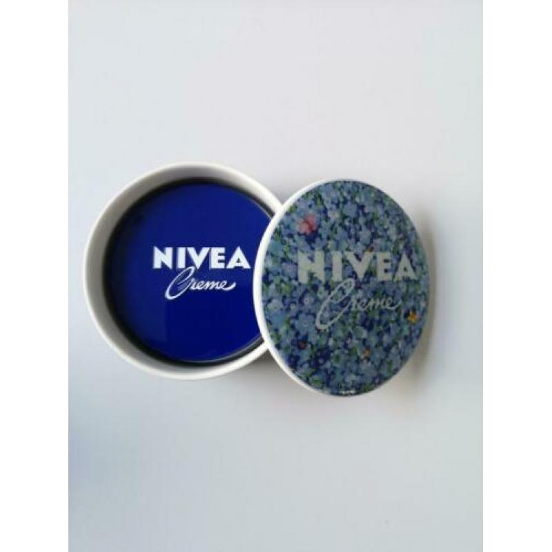 Nivea NIVEA creme pot porselein bewaardoos reclame vintage