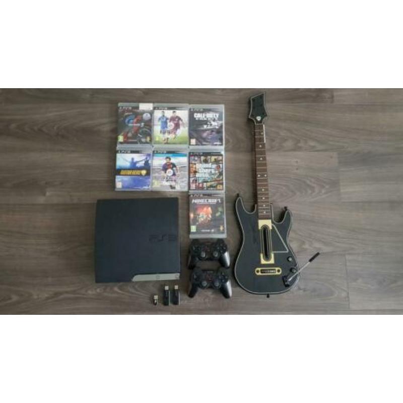 Playstation 3 met 7 spelletjes en 2 controller