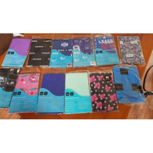 Elastische boeken kaften 300 stuks , NIEUW