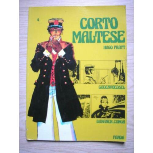 Corto Maltese nr 4 Godenvoedsel Bananen.Conga 1981 softcover