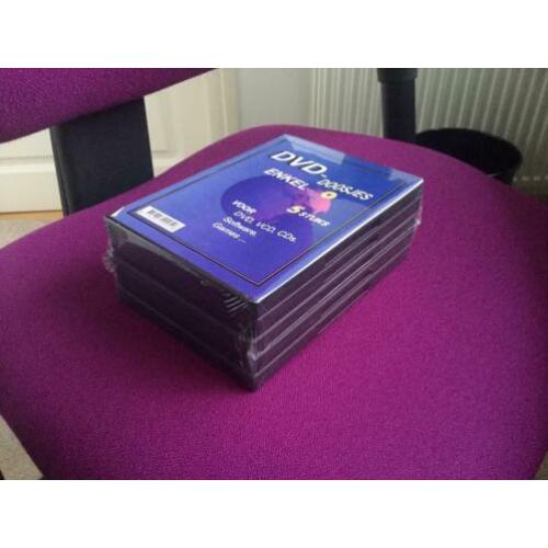 Nieuwe DVD hoesjes CD game hoes 5 stuks in verpakking 1 euro