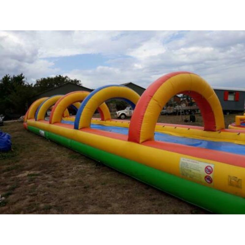 Buikschuifbaan springkussen te koop