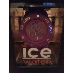 Ice watch met swarovski steentjes