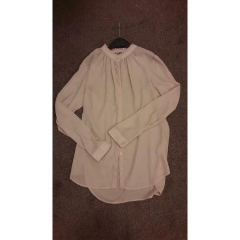 Z.g.a.n mooie lichtroze blouse maat 36
