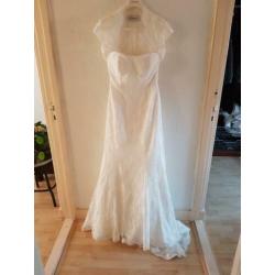 Bruidsjurk LadyBirdDeluxe maat 40 mermaid ivoorkleur