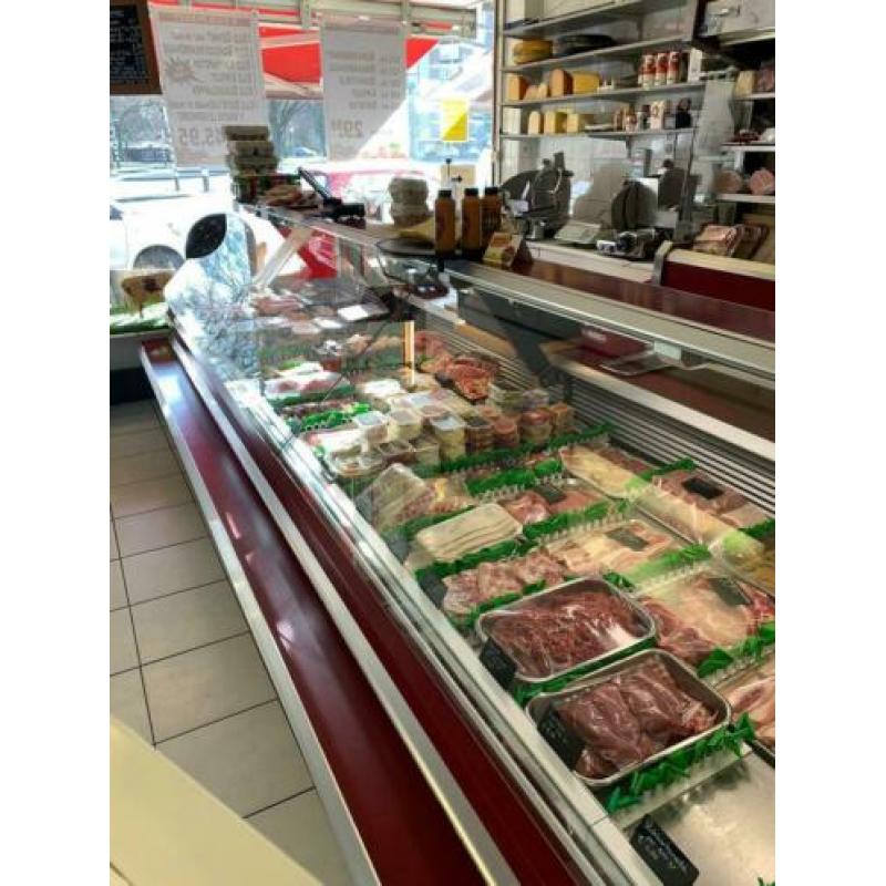 Slagerij, supermarkt, avondwinkel, eet gelegenheid etc