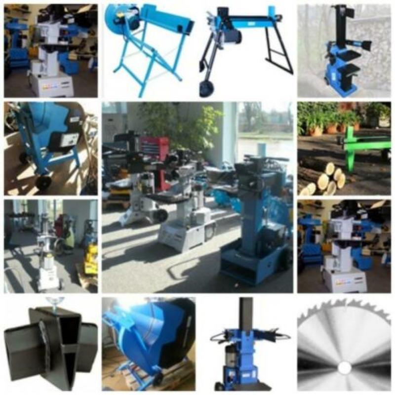 Houtklover volgens de nieuwe EU-norm 8 ton drukkracht 230 V