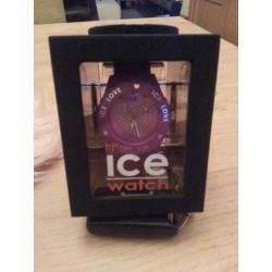 Ice watch met swarovski steentjes