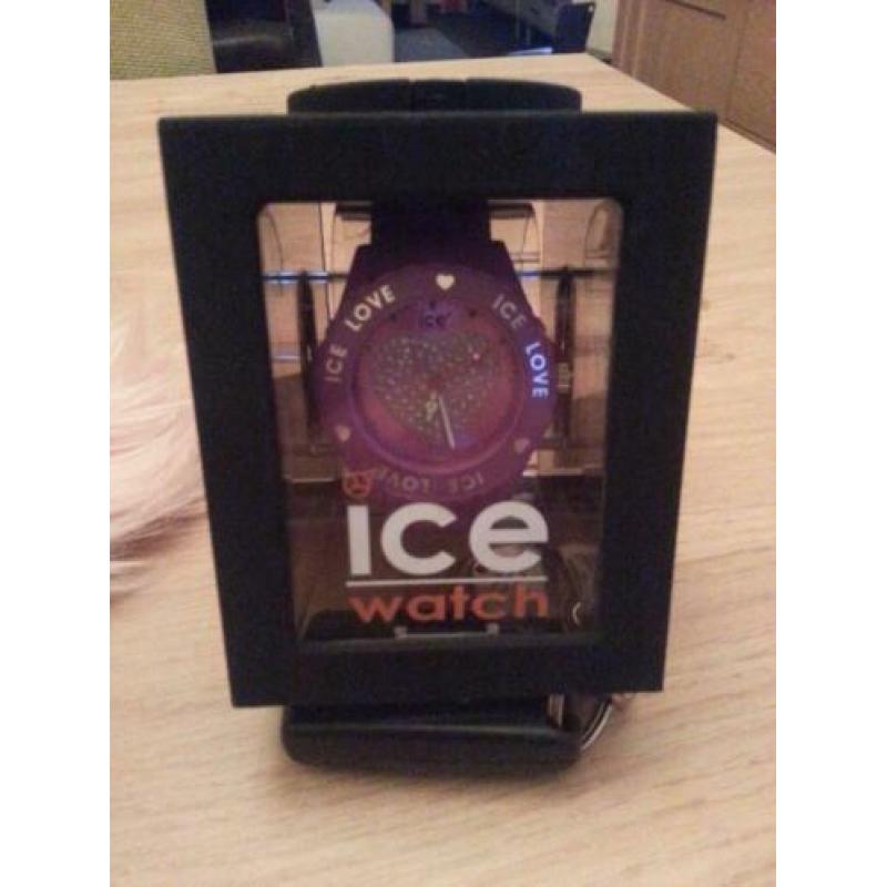 Ice watch met swarovski steentjes