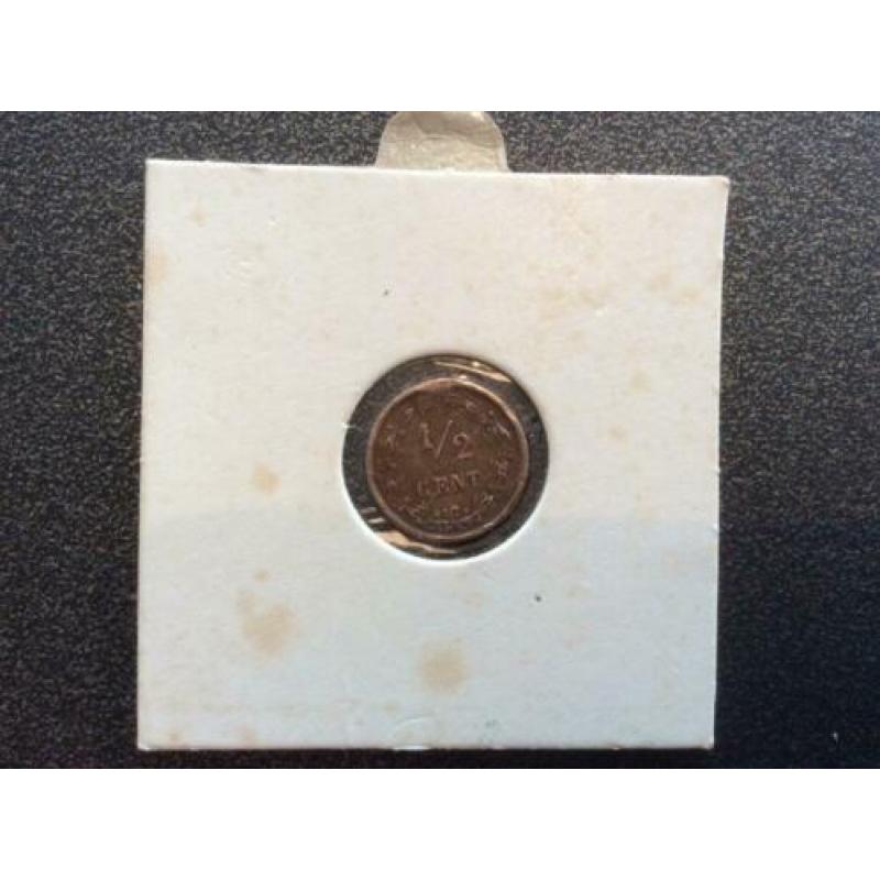 Nederland , Willem III , 5 munten.