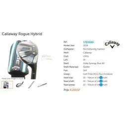 Callaway Rogue Hybride