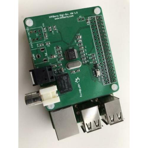 Hifiberry Audio Kit met Raspberry Pi
