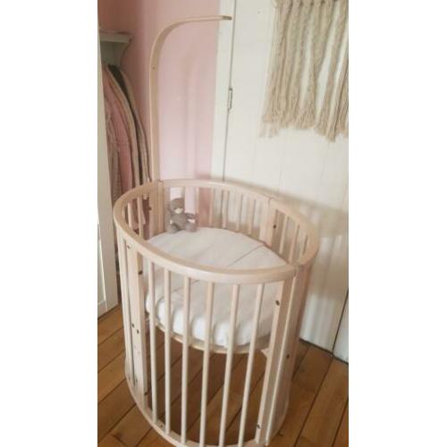 Prachtige stokke sleepi mini wiegje!! Whitewash!