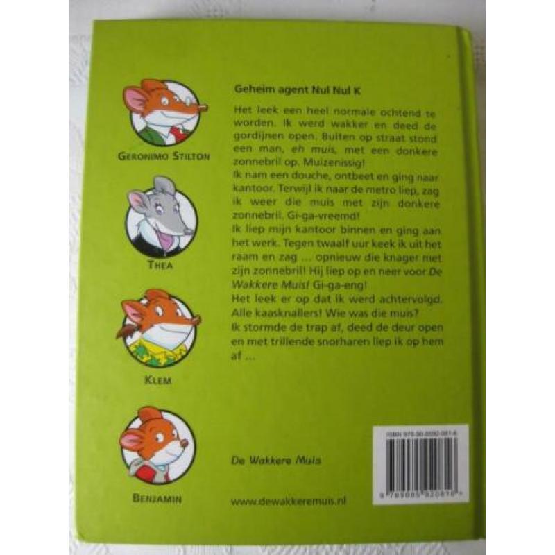 Geronimo Stilton Geheim agent Nul Nul K Hardcover