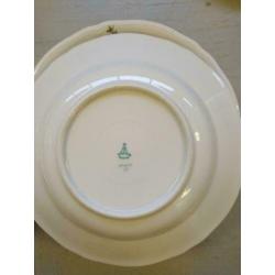 Vintage Diep Diner borden 25cm