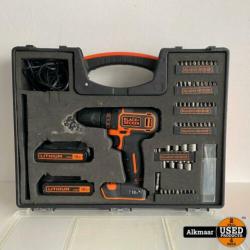 Black & Decker BDC718AS20 + 80delige Accesoireset Compleet i