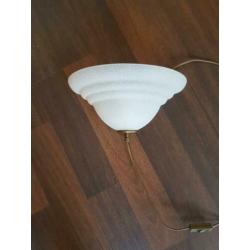 2 hanglampen, plafonnière, en schemerlamp