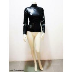 Latex top zwart sexy trendy kinky NIEUW mt. 42/44 L: 50,-