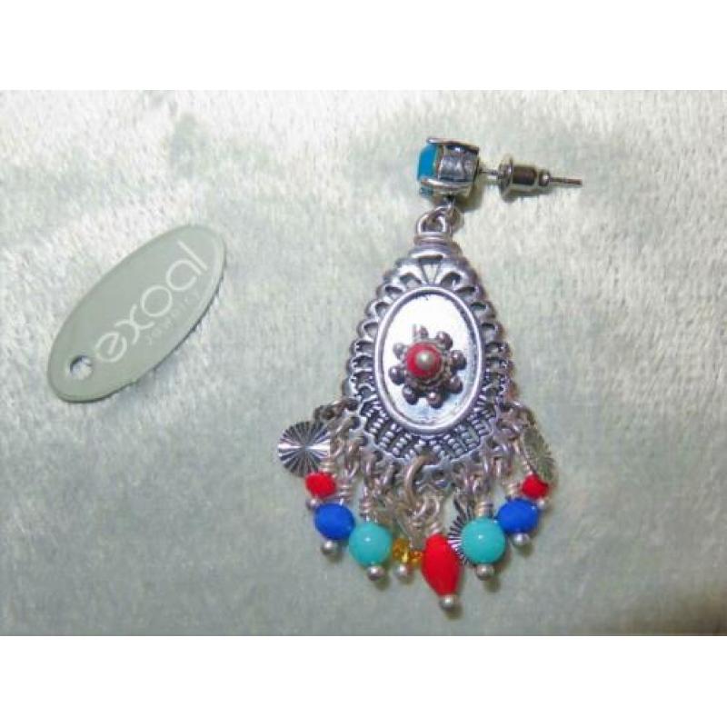 Partij oorbellen EXOAL zilver Ibiza zomer nikkelvrij: 40,-