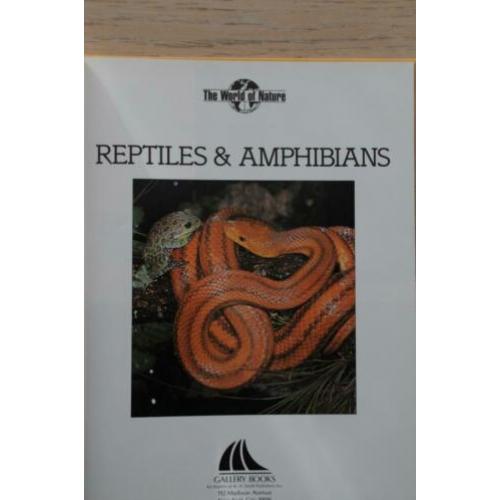 Reptiles & Amphibians reptielen, amfibieen slangen etc nieuw