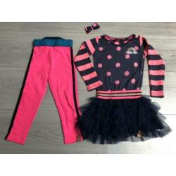 Bnosy jurkjes met legging en knipjes 86/92