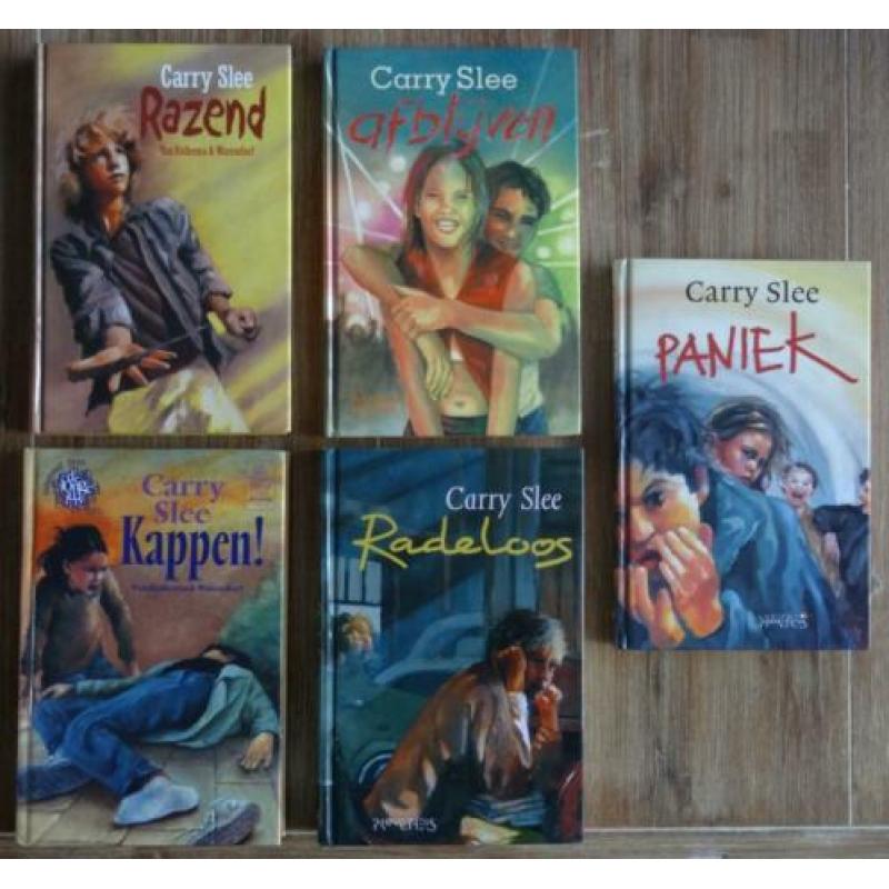 4 x Carry Slee - Paniek Kappen Radeloos Afblijven