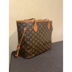 Louis Vuitton sign Shopper donker Monogram